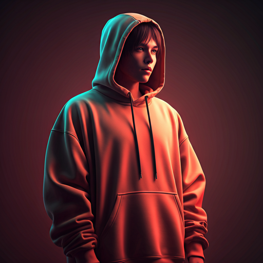 Crimson Void Hoodie